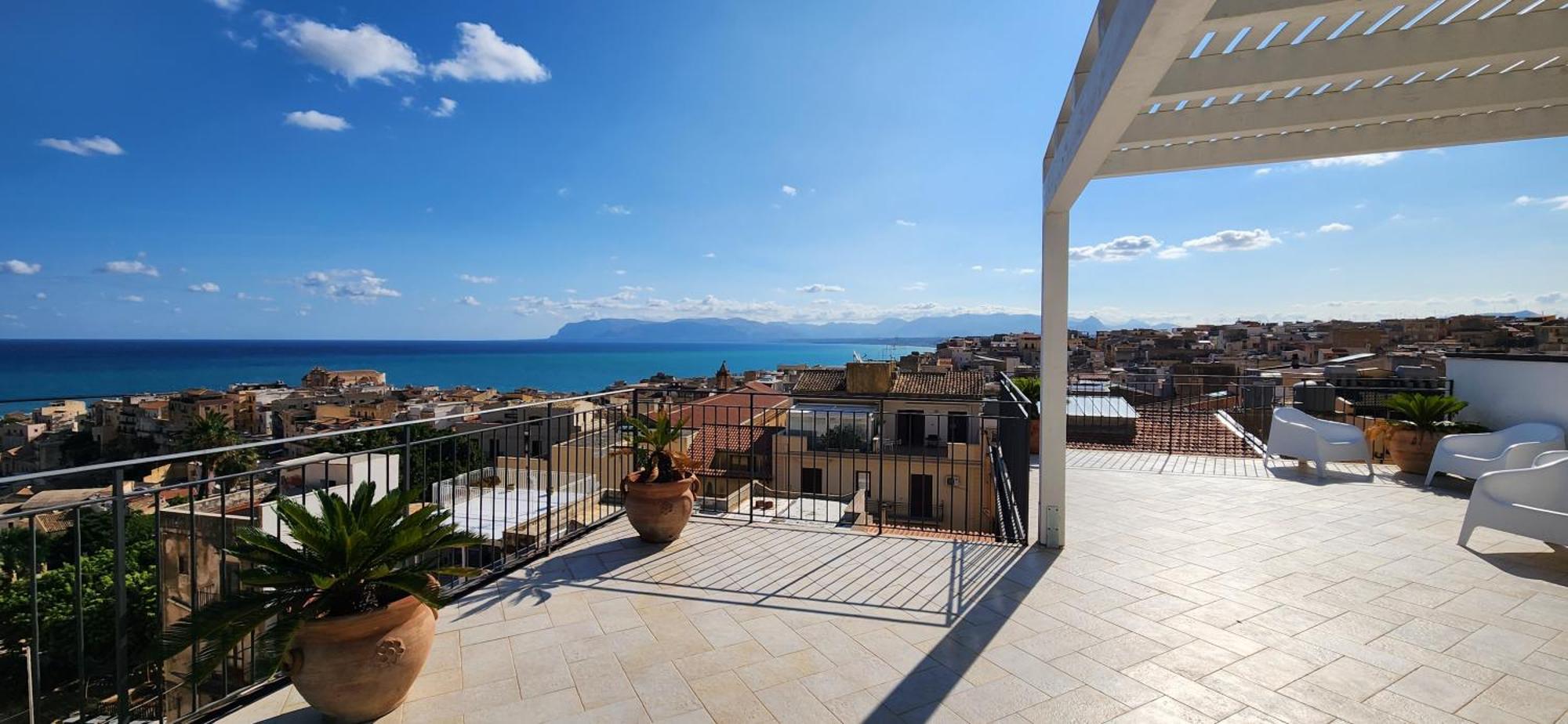 카스텔라마레델골포 Palazzo Del Golfo 아파트 외부 사진